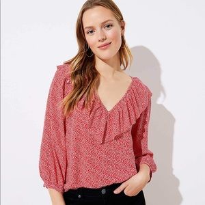 Loft Ruffle Blouse